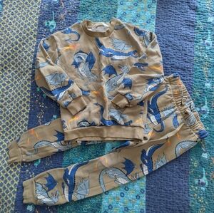 H&M Dragon Lounge Set - Size 7
